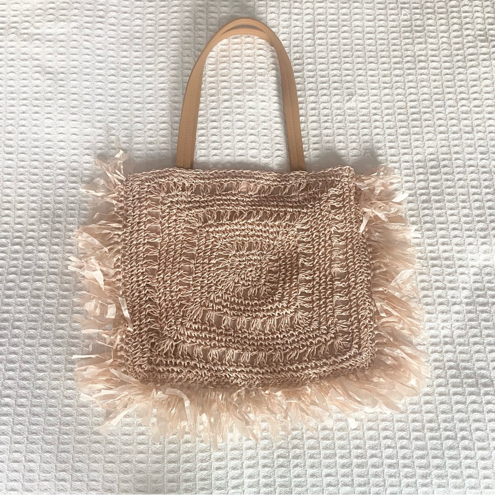 Shiraleah Tamara tote bag blush pink